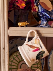 Emma Bridgewater Cream British Birds 1/2 Pint Mug - Image 1 of 4