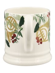 Emma Bridgewater Cream Bring In The Green 1/2 Pint Mug - Image 3 of 4