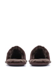 Jones Bootmaker Men's Sheepskin Lined Mule Slippers - Image 4 of 7
