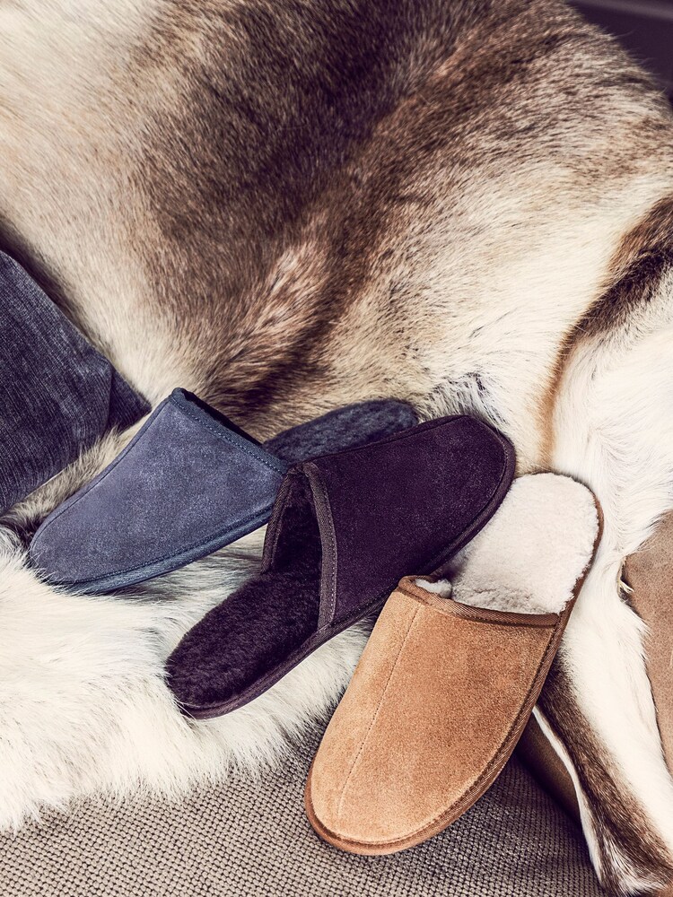 نعال خف مبطنة جلد خراف رجالي من Jones Bootmaker - صورة 7 من 7 نعال خف مبطنة جلد خراف رجالي من Jones Bootmaker - صورة 7 من 7