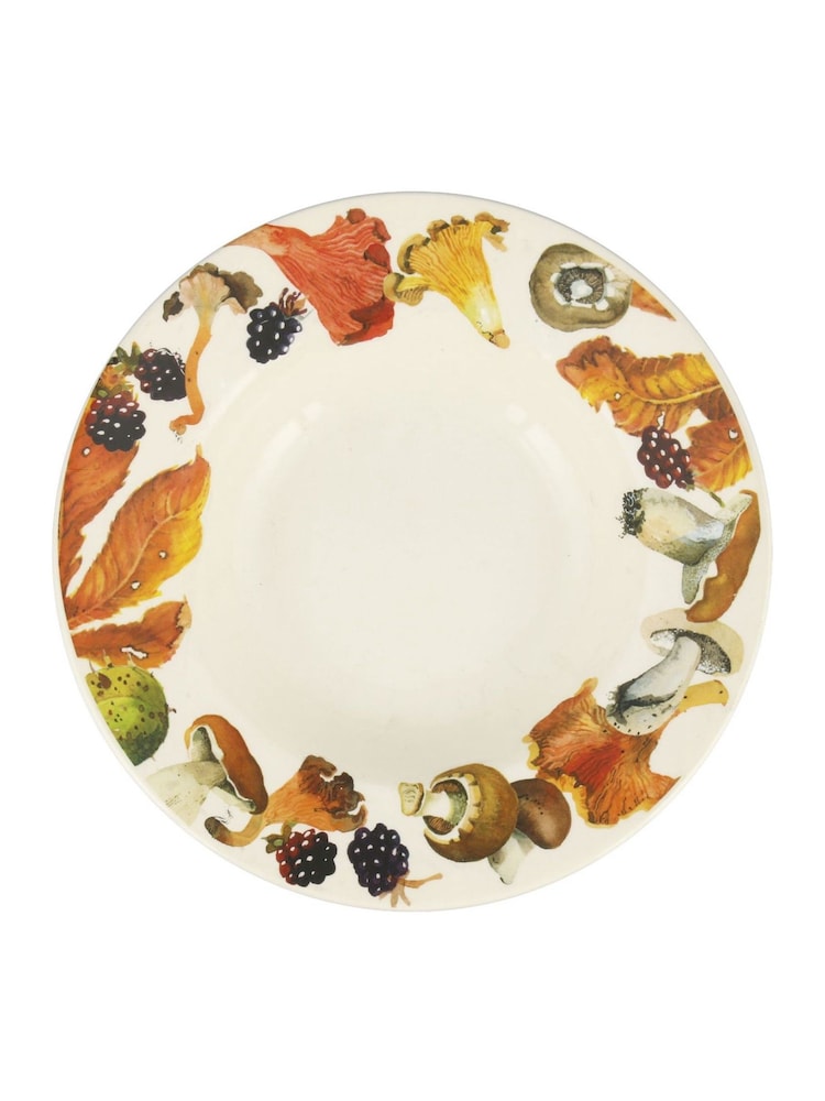 Emma Bridgewater Cream Vegetable Garden Foraging Soup Plate - Image 2 of 2 Emma Bridgewater Cream Vegetable Garden Foraging Soup Plate - Image 2 of 2