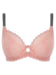 Freya Pink Offbeat Under Wired Plunge Bra - Image 3 of 3