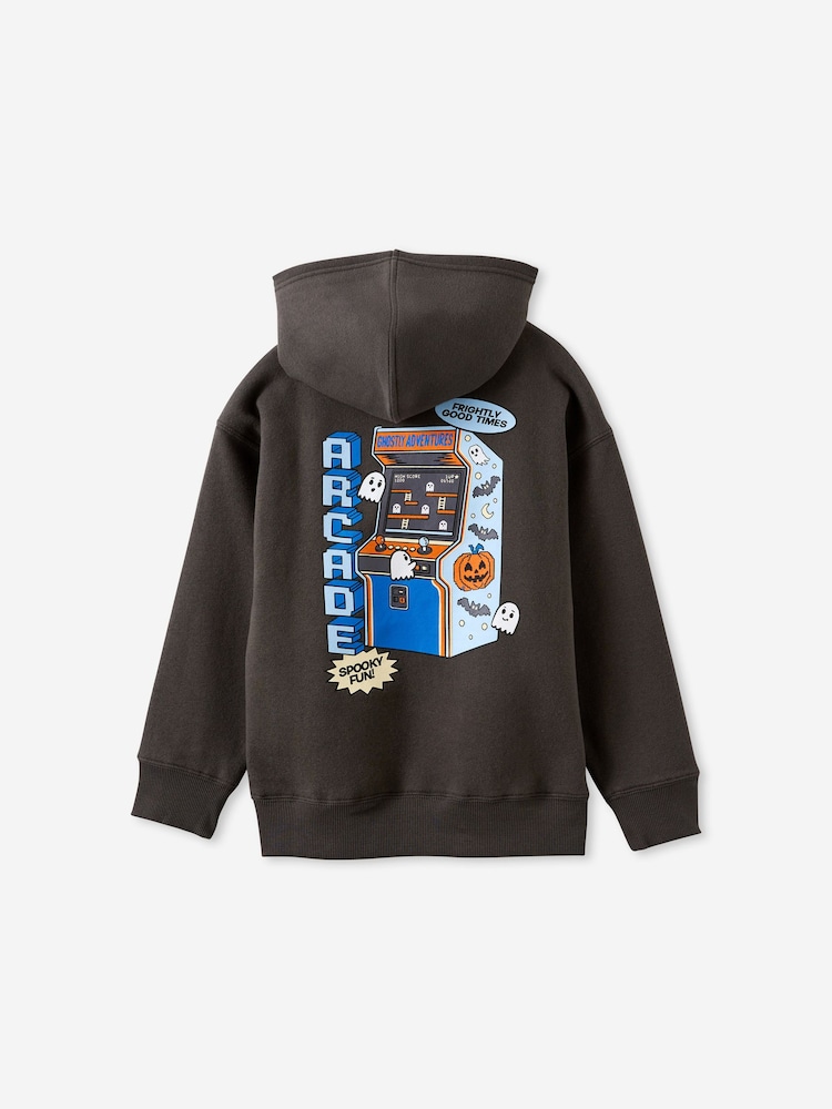 Cotton On Black Sammy Oversize Hoodie - Image 2 of 3 Cotton On Black Sammy Oversize Hoodie - Image 2 of 3