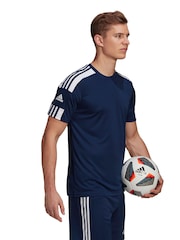 adidas Navy Squadra Jersey Shirt - Image 3 of 8