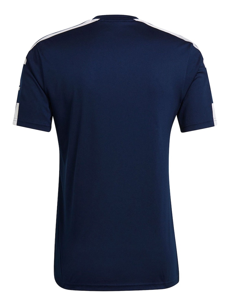 adidas Navy Squadra Jersey Shirt - Image 8 of 8