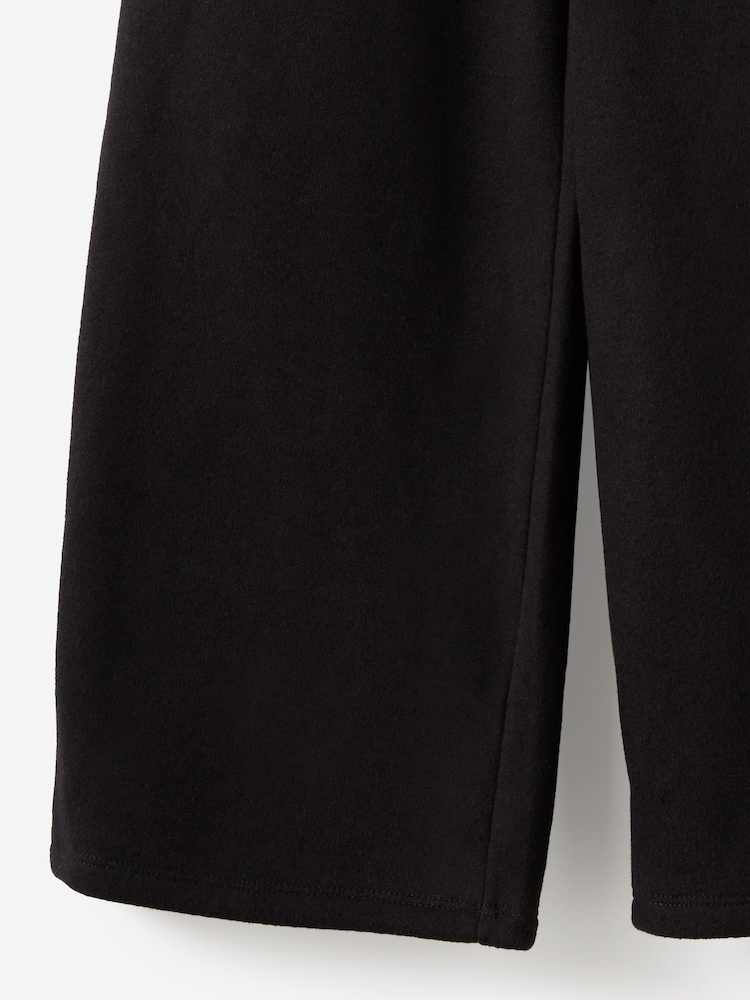 Cotton On Black Sammy Wide Leg Trackpants - Image 3 of 3 Cotton On Black Sammy Wide Leg Trackpants - Image 3 of 3