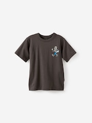 Cotton On Grey Essentials Graphic Short Sleeve T-Shirt - Image 1 of 3