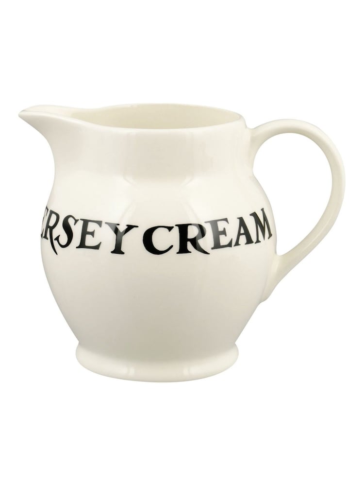 Emma Bridgewater Black Toast Jersey Cream 1/2 Pint Jug - صورة 2 من 4