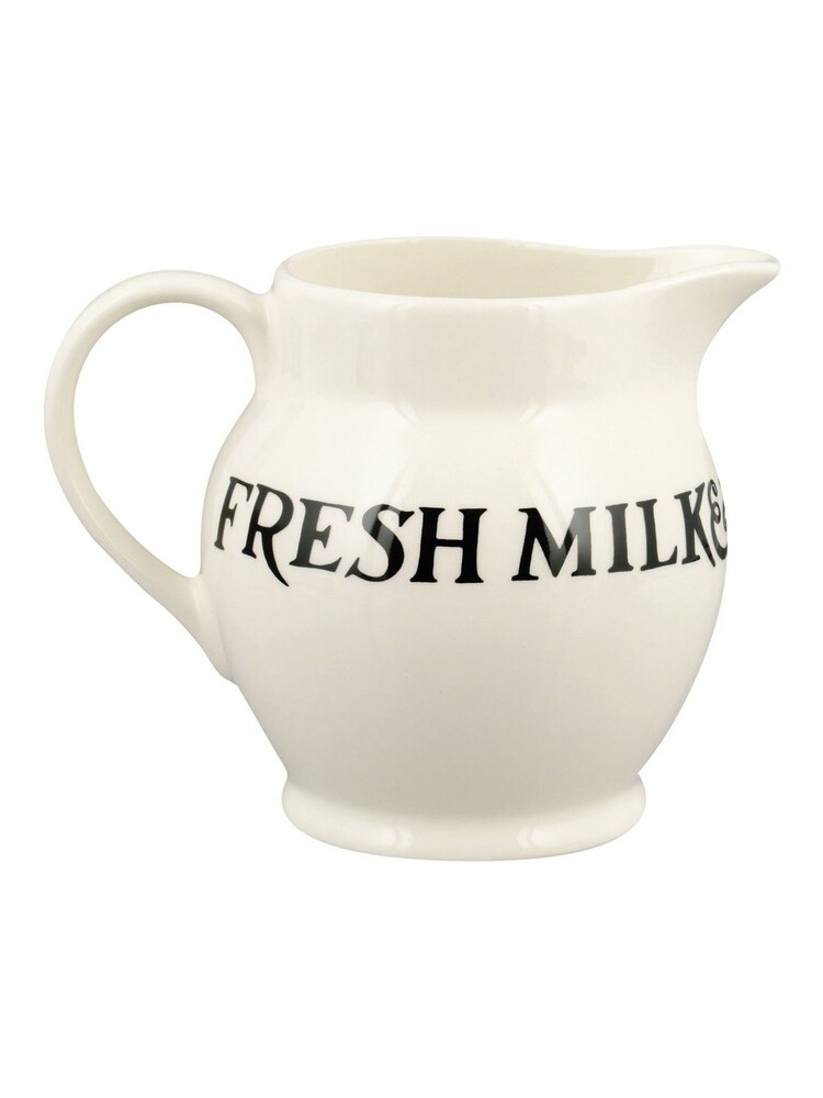 Emma Bridgewater Black Toast Jersey Cream 1/2 Pint Jug - صورة 4 من 4