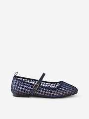 Cotton On Blue Ballet Flats - Image 1 of 4