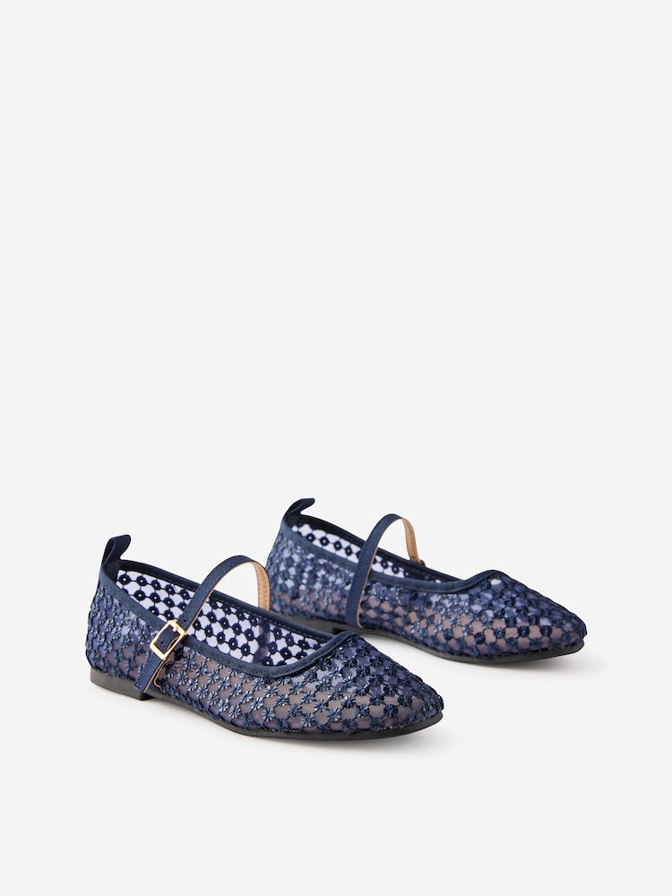 Cotton On Blue Ballet Flats - Image 4 of 4 Cotton On Blue Ballet Flats - Image 4 of 4