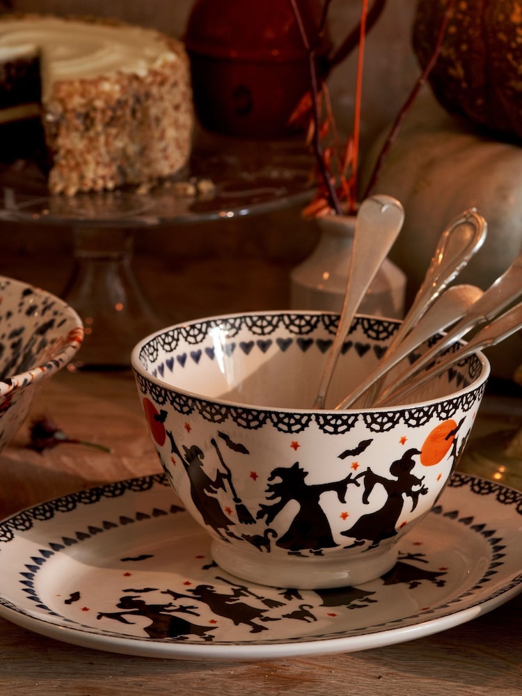 קערת Emma Bridgewater בגודל בינוני בעיטור מכשפות רוקדות - תמונה 1 מתוך 4 קערת Emma Bridgewater בגודל בינוני בעיטור מכשפות רוקדות - תמונה 1 מתוך 4