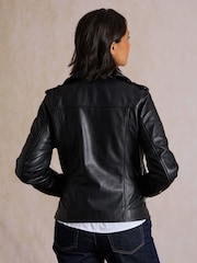 Chaqueta motera Rossett de Lakeland Leather - Imagen 2 de 5