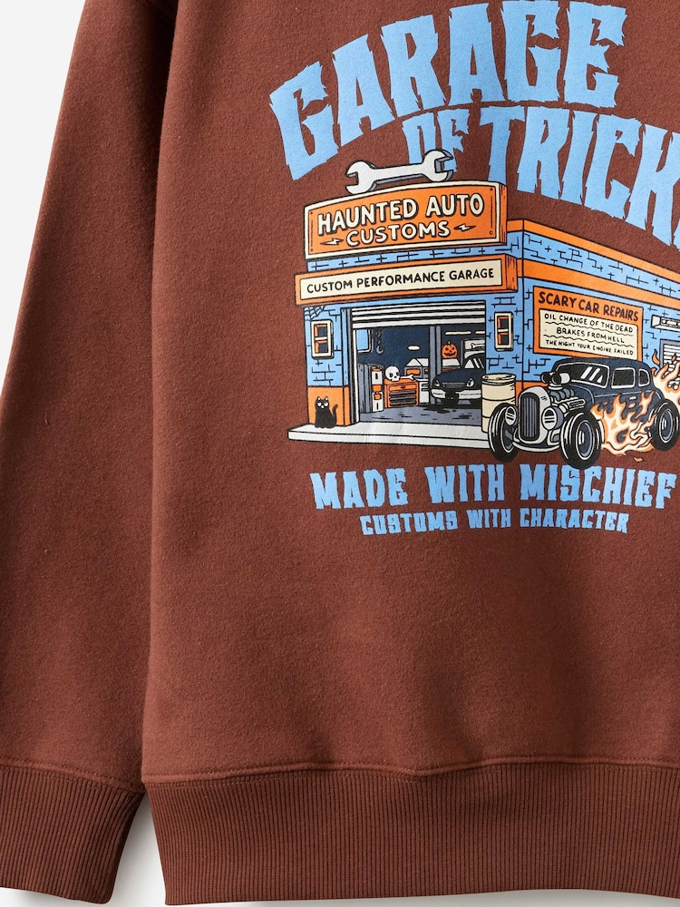 Cotton On Brown Sammy Oversize Hoodie - Image 2 of 3 Cotton On Brown Sammy Oversize Hoodie - Image 2 of 3