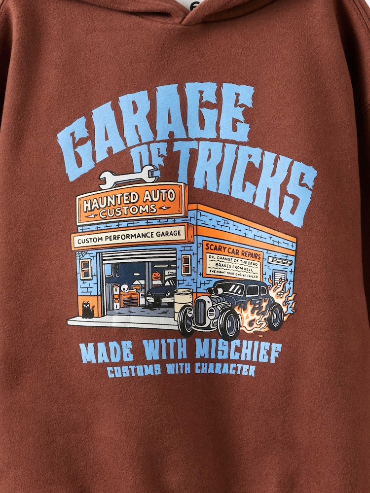 Cotton On Brown Sammy Oversize Hoodie - Image 3 of 3 Cotton On Brown Sammy Oversize Hoodie - Image 3 of 3