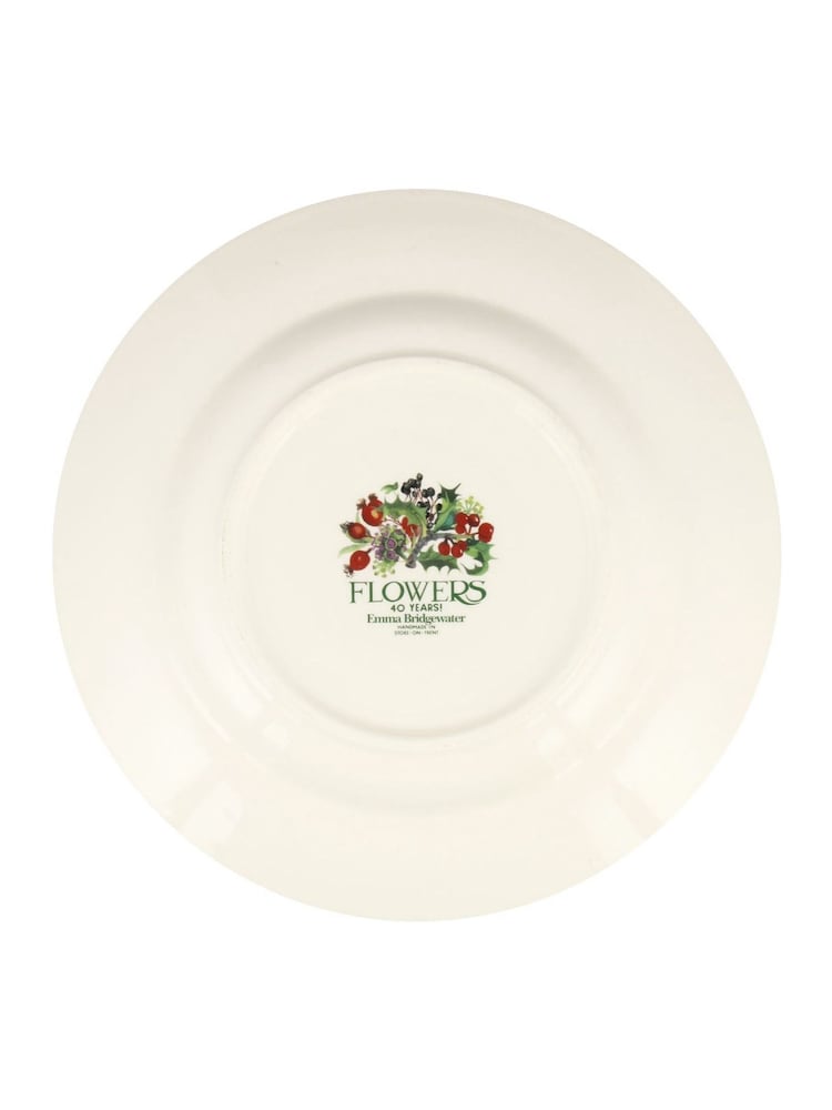Emma Bridgewater Cream Holly Large Dinner Plate - Image 2 of 2