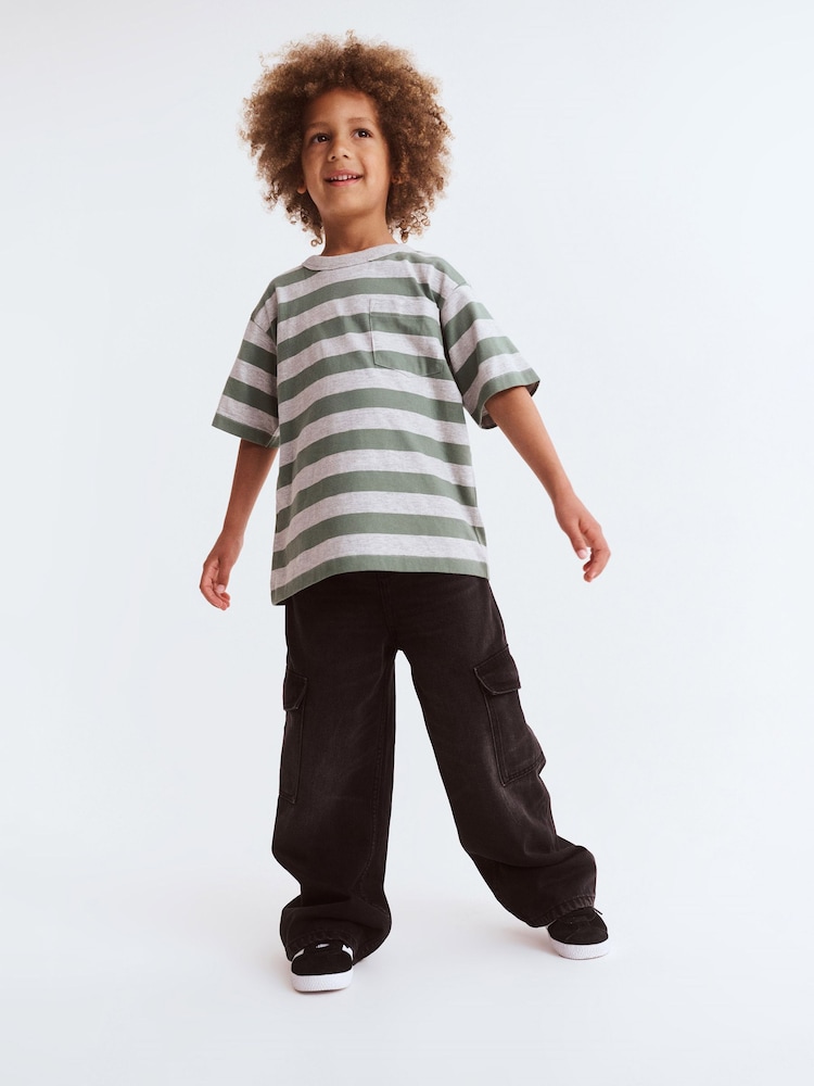 Cotton On Black Super Baggy Jeans - Image 1 of 7 Cotton On Black Super Baggy Jeans - Image 1 of 7