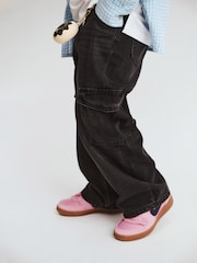 Cotton On Black Super Baggy Jeans - Image 4 of 7