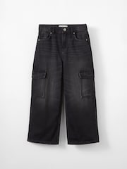 Cotton On Black Super Baggy Jeans - Image 5 of 7