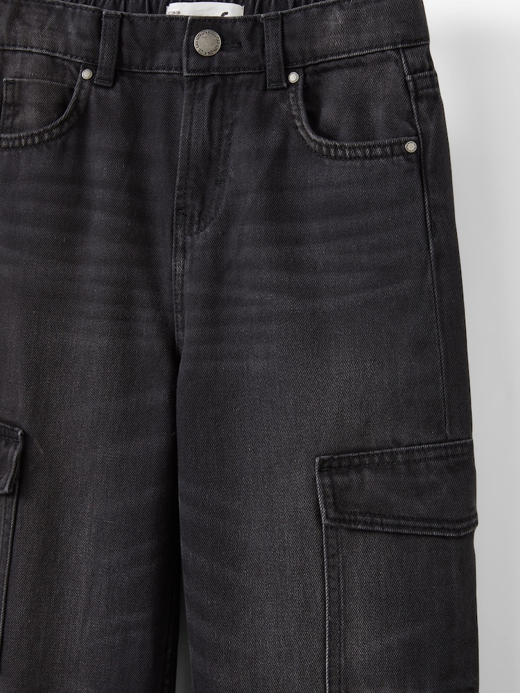 Cotton On Black Super Baggy Jeans - Image 7 of 7 Cotton On Black Super Baggy Jeans - Image 7 of 7