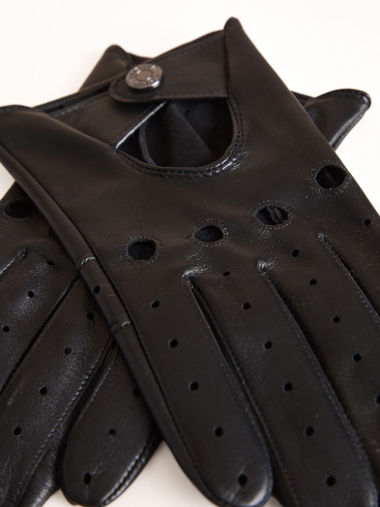 Lakeland Leather Black Millwood Driving Gloves - Image 2 of 3 Lakeland Leather Black Millwood Driving Gloves - Image 2 of 3