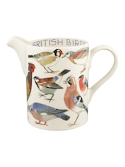 Emma Bridgewater Cream British Birds Large Straight Jug - Image 2 of 4