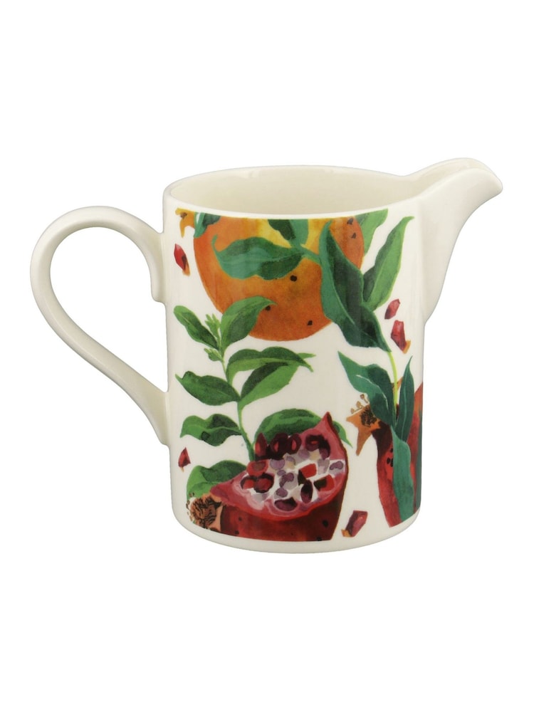 Emma Bridgewater Cream Festive Pomegranate Medium Straight Jug - Image 3 of 3 Emma Bridgewater Cream Festive Pomegranate Medium Straight Jug - Image 3 of 3