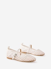 Cotton On White Ballet Flats - Image 2 of 4