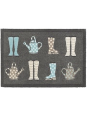 My Mat Natural Wellies Washable Non Slip Doormat - Image 2 of 2