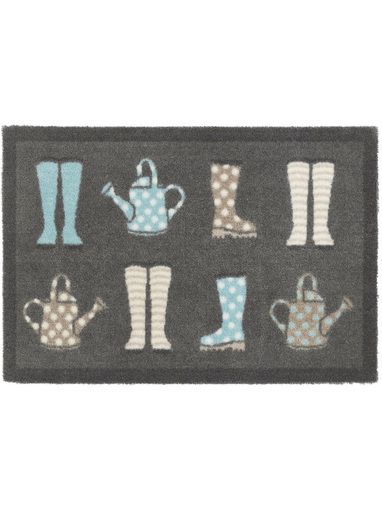 My Mat Natural Wellies Washable Non Slip Doormat - Image 2 of 2