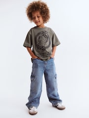 Cotton On Blue Super Baggy Jeans - Image 1 of 5