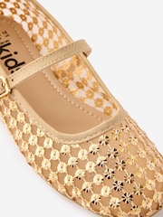 Cotton On Gold Ballet Flats - Image 4 of 4
