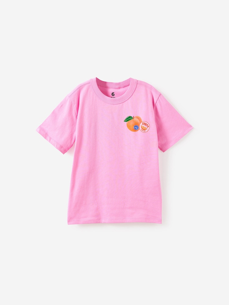 Cotton On Pink Essential Short Sleeve Graphic T-Shirts - Image 1 of 3 Cotton On Pink Essential Short Sleeve Graphic T-Shirts - Image 1 of 3