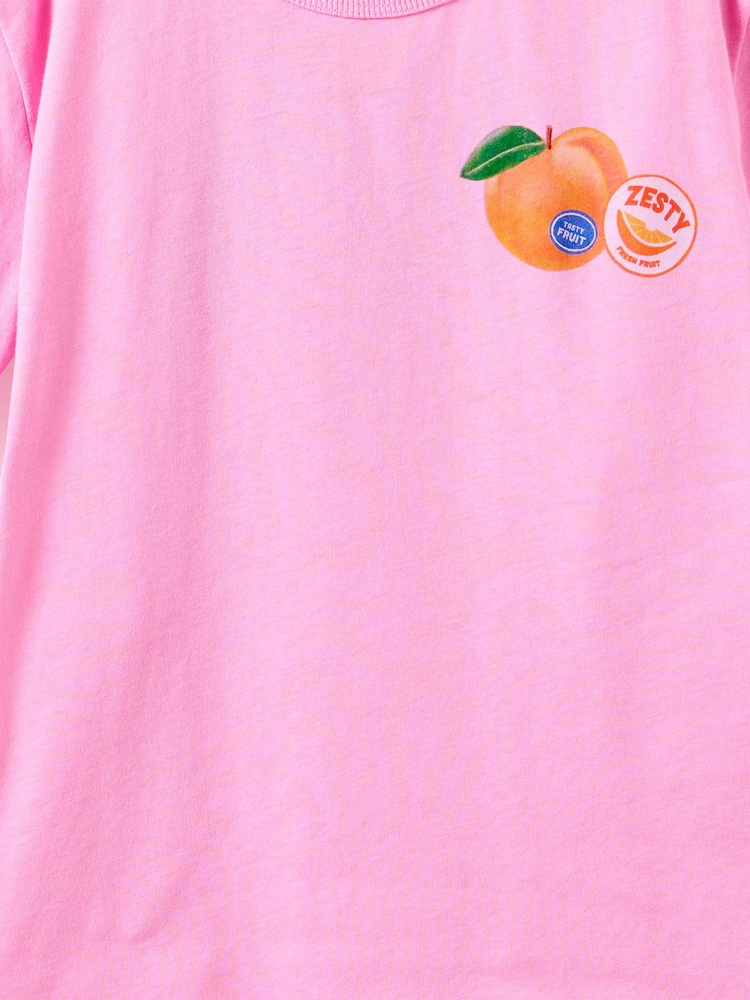 Cotton On Pink Essential Short Sleeve Graphic T-Shirts - Image 3 of 3 Cotton On Pink Essential Short Sleeve Graphic T-Shirts - Image 3 of 3