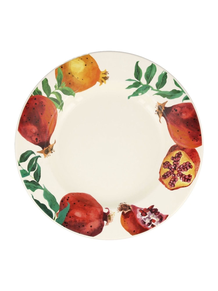 Большая обеденная тарелка с принтом граната Emma Bridgewater - Изображение 1 2 Большая обеденная тарелка с принтом граната Emma Bridgewater - Изображение 1 2