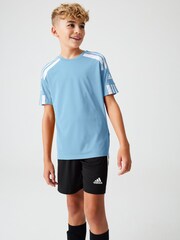 adidas Light Blue Squad 21 Jersey - Image 1 of 6