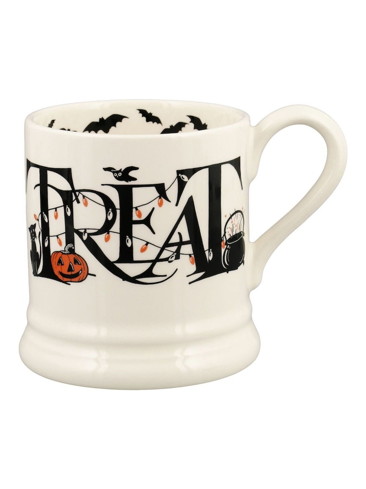 Emma Bridgewater Cream Trick Or Treat 1/2 Pint Mug - Image 2 of 4 Emma Bridgewater Cream Trick Or Treat 1/2 Pint Mug - Image 2 of 4