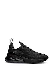 Nike Black Air Max 270 Trainers - Image 1 of 12
