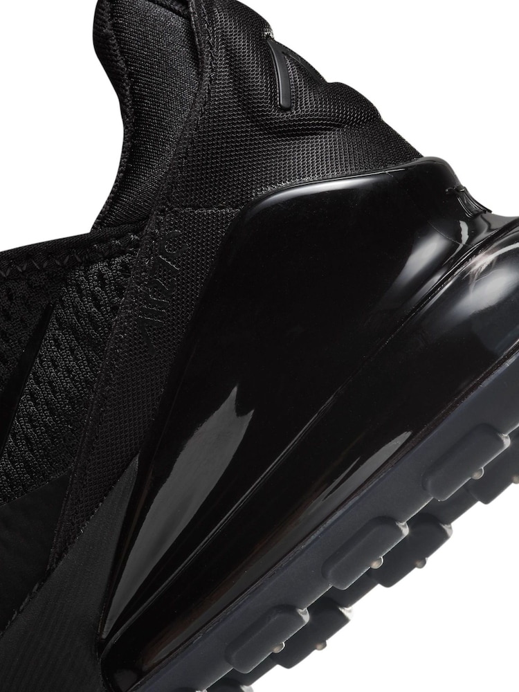 Nike Black Air Max 270 Trainers - Image 10 of 12