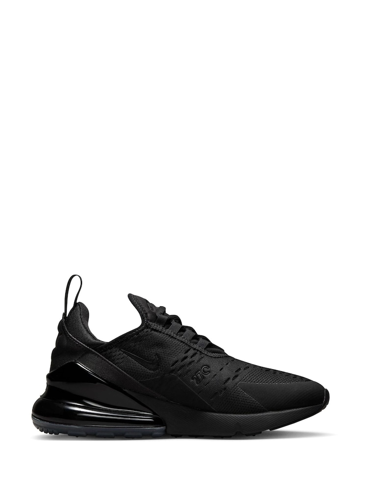 Nike Black Air Max 270 Trainers - Image 4 of 12