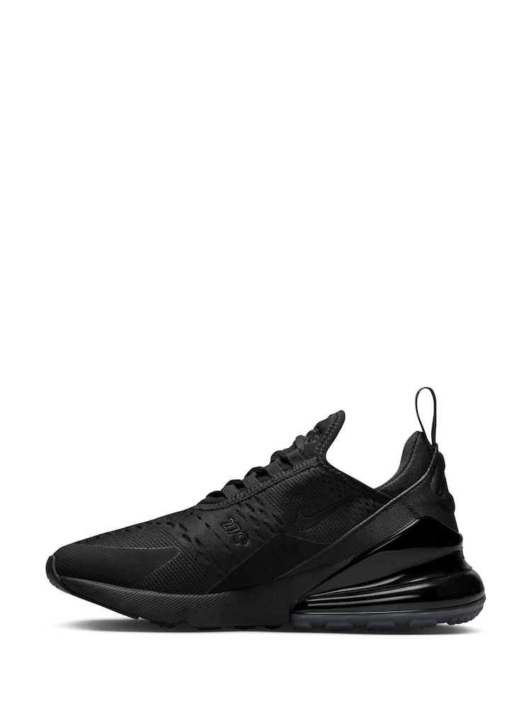 Nike Black Air Max 270 Trainers - Image 5 of 12