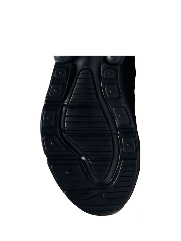 Nike Black Air Max 270 Trainers - Image 6 of 12