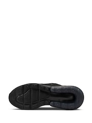 Nike Black Air Max 270 Trainers - Image 8 of 12