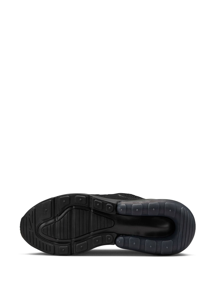 Nike Black Air Max 270 Trainers - Image 8 of 12