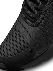 Nike Black Air Max 270 Trainers - Image 9 of 12