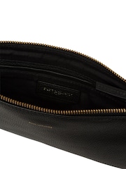 Pure Luxuries London Black Emalia Leather Clutch Bag - Image 6 of 6