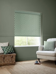 Emily Bond Sage Jaipur Made to Measure Roller Blinds - Image 2 of 6