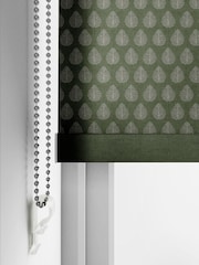 Emily Bond Sage Jaipur Made to Measure Roller Blinds - Image 5 of 6