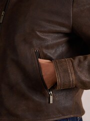 Lakeland Leather Brown Crozier Jacket - Image 6 of 6