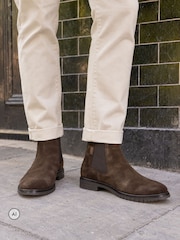 Novo Brown Ryan Real Suede Clesea Boots - Image 1 of 4